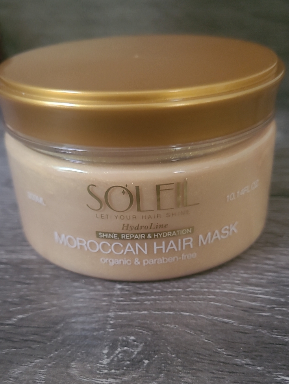 Soleil Moroccan Hair Mask - Golden Cream Hydration